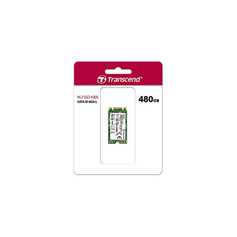 Transcend M.2 Solid State Drive, 120 GB, SATA III, 3D