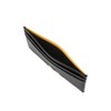 Hazzys (대구신세계)블랙 로고배색 소가죽 카드지갑HJHO5F503BK (Daegu Shinsegae) Black Logo Contrast