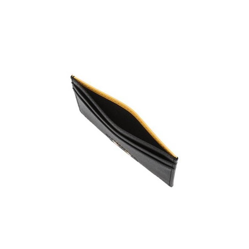 Hazzys (대구신세계)블랙 로고배색 소가죽 카드지갑HJHO5F503BK (Daegu Shinsegae) Black Logo Contrast