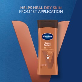 Vaseline Vaseline Intensive Care Cocoa Radiant Body Lotion with ultra-hydrating lipids and pure cocoa butter for dry skin 200 ml
