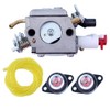 Gubeter Carb Carb Primer Bulb Fuel Line Kit for Husqvarna