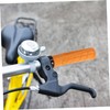 Outanaya 2pcs Ergonomic Soft Rubber Bicycle Handlebar Grips Slip Design