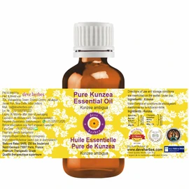 dève herbes Pure Kunzea Essential Oil (Kunzea ambigua) Natural Therapeutic Grade Steam Distilled 15ml (0.50 oz)