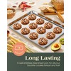 Baking Sheet Set of 2, Commercial Grade Stainless Steel Cookie
