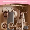 6 PCS Durable Steel Hangers Maximize Closet Space with Versatile