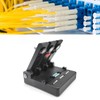 Optical Fiber V Groove Aligner Optic Coupler Butt Connector Bare