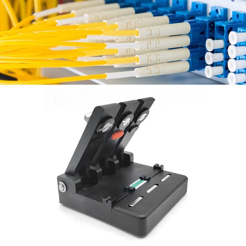 Optical Fiber V Groove Aligner Optic Coupler Butt Connector Bare