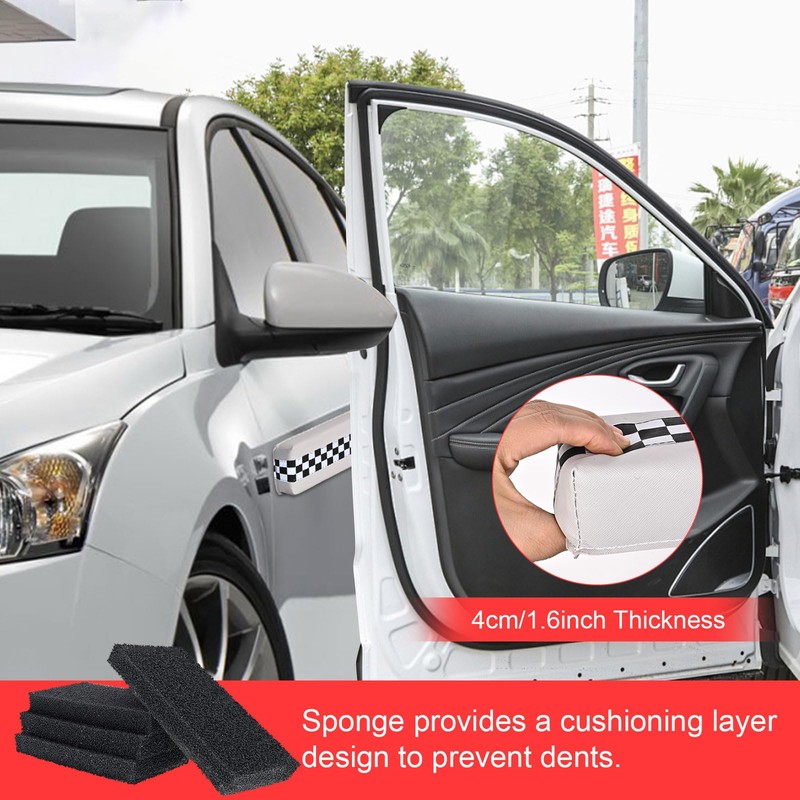 Magnetic Car Door Dent Protector for Non-Aluminum Door Removable Soft