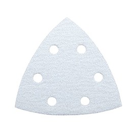 Makita A-52358 Magic Sanding Paper 60, 3.8 x 3.8 inches (96 x 96 mm), White, Triangular (10 Pack)