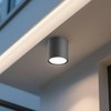 EBION Surface-Mounted Spotlight, GU10, IP65 Waterproof, Surface-Mounted Light, Anthracite, Max