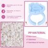 Lash Glue Holder - 100pcs Glue Ring Cups,Lash Glue Rings,Glue