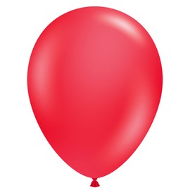 Tuf-Tex 15007 5" Red Latex Balloons,