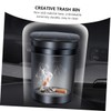 iplusmile 1pc Portable Ash Holder with Lid Led Light Design