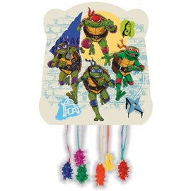 BeenSmile, BASIC Turtles Ninja Pinata Party Supplies Pinata to Fill with Toys or Treats Decoration for Kids Parties, Birthdays and Celebrations
