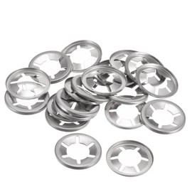 Kozelo 20pcs M14 Internal Tooth Star Locking Washer - [14mmID x 28mmOD] for Shock Absorption of Mechanical Equipment Quick Speed Locking Washers 304 Stainless Steel
