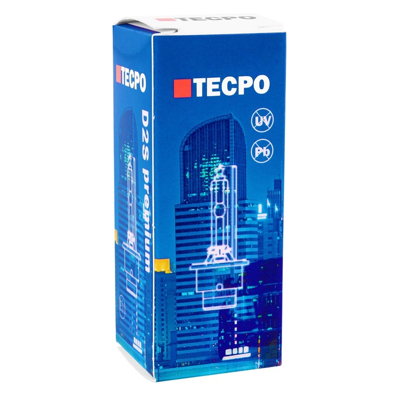 TECPO 10x Xenon Burner D2S Headlight Bulb 12V-35W 4300K