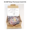 Ronybuy Electric Fan Relay Kit 40 AMP Automotive Relay Thermostat
