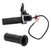 60V LED Digital Meter Electric Bike Scooter Throttle Grip Handlebar