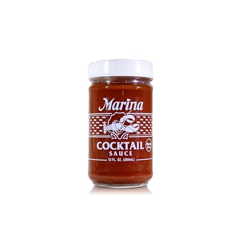 Marina Cocktail Sauce 13oz Glass Jar (4 Pack)