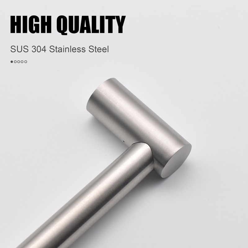 Honmein Towel Bar - Adjustable 304 Stainless Steel Towel Holder