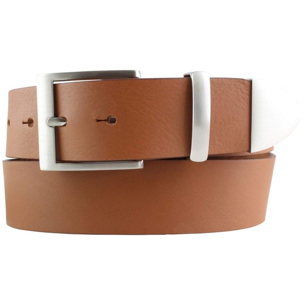 BELTINGER Belt made of full cowhide leather with lace/loop made