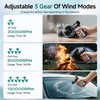 FANEAC Electric Air Duster 130,000 RPM， 3-Gear Adjustable，Cordless