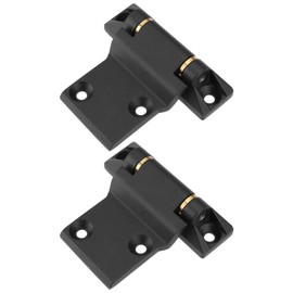 SG Store 2pcs Heavy Duty Electrical Chassis Cabinet Hinge Zinc Alloy Cabinet Door Hinge 85x75mm Suitable for Power Cabinet Distribution Cabinet GGD Cabinet Black