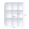 36 Pack 9 Pocket Page Protectors, Sooez Trading Card Sleeves