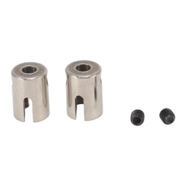 Steel Input Shaft Cup RC Car Center Driveshaft Cup for ARRMA 1/5 RC Car Replacement Upgrade Part Silver