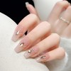4pcs nail ball chain nail chain gold nail parts chain