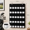 Golf Ball Holder Display for Wall, Hanging Organizer Set with