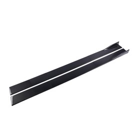 Universal 86.6" Car Side Skirts, 2.2M Left/Right Side Skirts Panels Side Trim Spoiler Diffuser Extension Lip Bottom Line 6PCS Carbon Fiber