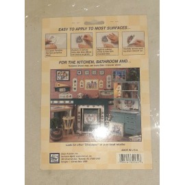 Tilescapes Birdhouse Mural Rub-On Transfers Wall Stickers Home Decor 2581 Tile