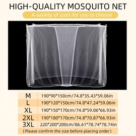 Mindsoft 4 Corners Mosquito Net for Bed Mosquiteros para Camas Bed Netting Canopy Rectangular Mosquito Mesh for Camping Home Outdoor Travel Dormitory Decor(L75 x W71 x H67 Inch)