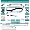Tiesenci Hands Free Dog Leash Crossbody Heavy Duty 8' 9-in-1
