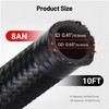 EVIL ENERGY 8AN Fuel Line Kit, 8AN Hose Nylon Braided