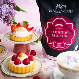 Hallingers Beste Mama - Mother's Day Gift Gourmet Coffee, Gentle Long-Term Roasted for Mum Mother Grandma (Bag) - Gift in Summer & as a Perfect Barbecue Gift | New Home Anniversary Friendship
