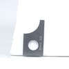Sinoprotools Rounding Cutter Reversible Plates Reversible Blade 2 Pieces Replacement