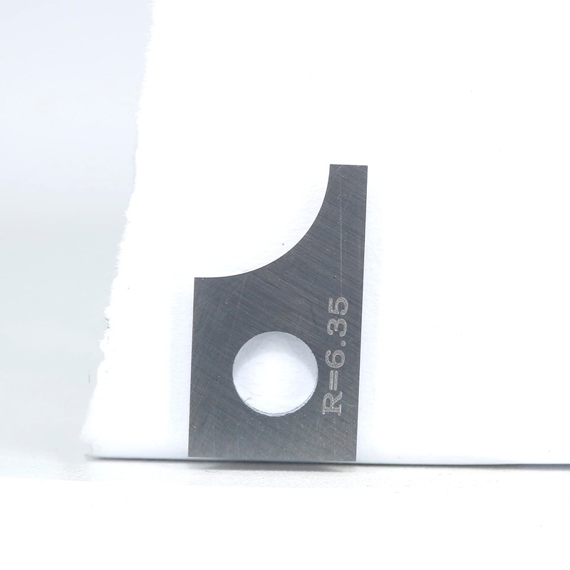 Sinoprotools Rounding Cutter Reversible Plates Reversible Blade 2 Pieces Replacement