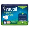 Prevail Prevail Per-Fit 360 Incontinence Briefs, Maximum Plus Absorbency, Size