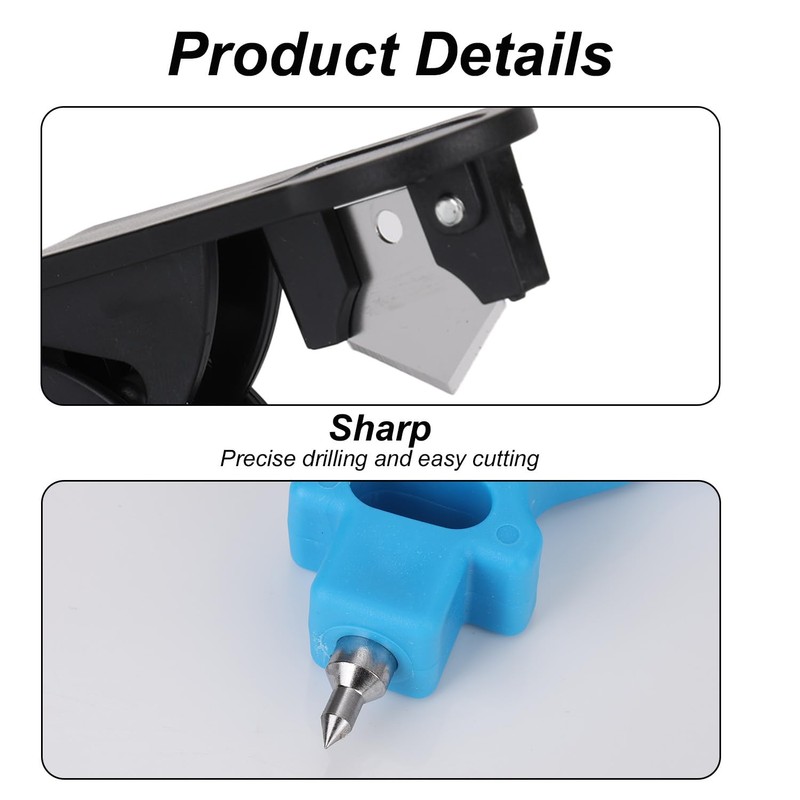 Drip Irrigation Hole Punch Kit, 2-in-1 Drip Irrigation Hole Punch