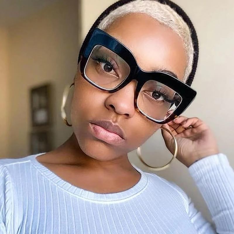 REAVEE 3 Pack Oversized Reading Glasses for Women, Thick Large