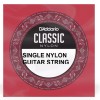 D'Addario Wound Single Nylon Classical Guitar String 6th String Low