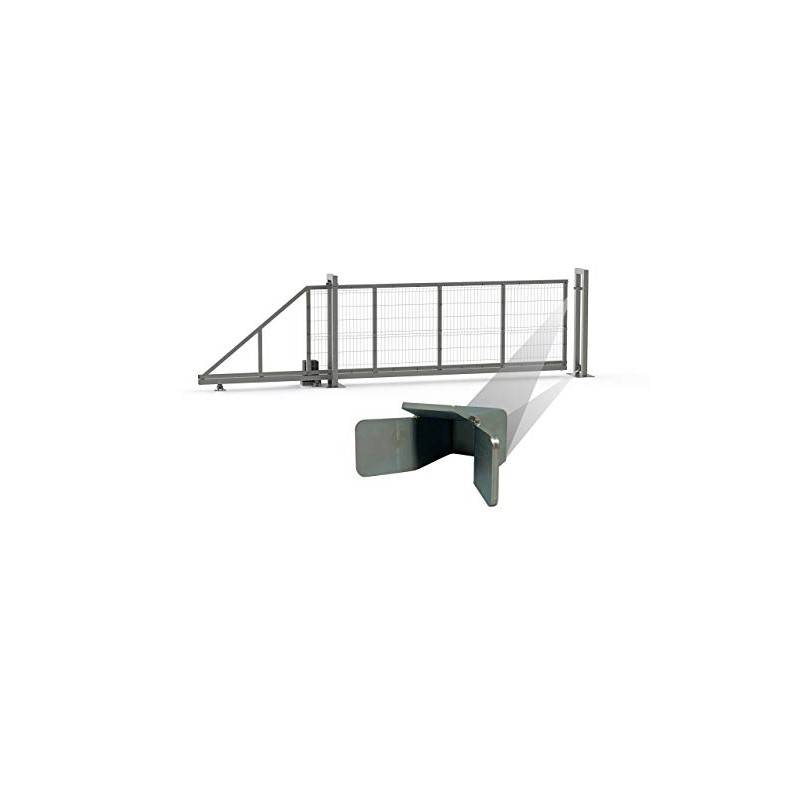 Eagle EG417Slide Gate End Catch Retainer 2" Wide Heavy-Duty Steel