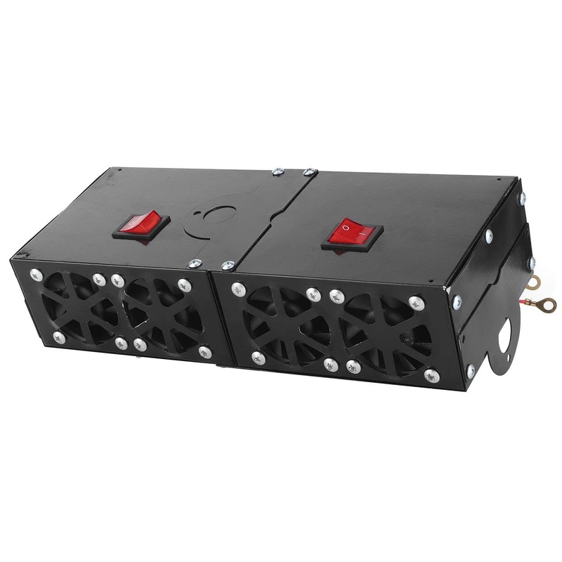 Duokon Car Defroster, Iron Car Heater Defogger Auto 4 Hole