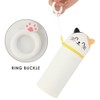 MHwan Pencil Case with Cute Soft Handles, Spotted Cat, Fashion