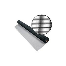 PHIFER Wire 32 in. W x 100 ft. L Black Aluminum Insect Screen Cloth (1 Roll of 100ft)