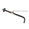16 Inch Shower Arm with Flange,Stainless Steel 90 Degree Rain