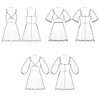 McCalls Sewing Pattern M8195F5 F5 (16-18-20-22-24) Misses' Dresses, Multi Colour