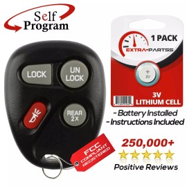 Extra-Partss New Replacement Keyless Entry Remote Car Key Fob for Kobut1bt 15732805